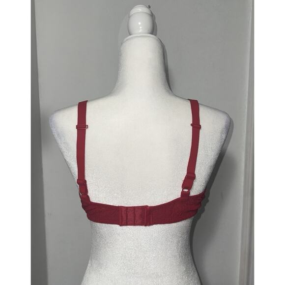 Wacoal Womens 38C Bra Lace Intimate Feminine Romantic Full Figure Molded J-Hook - Picture 2 of 6